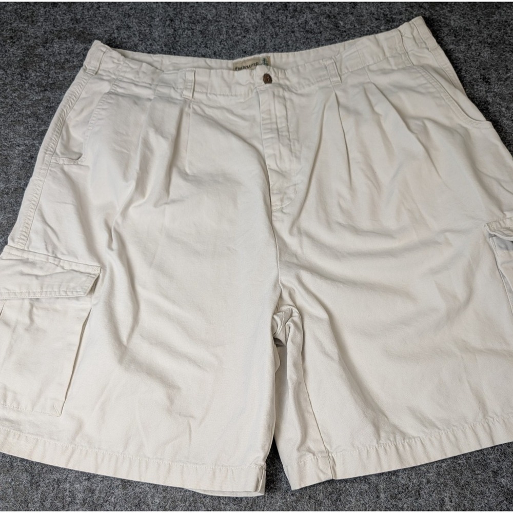 Fieldmaster Cargo Shorts Men's 42 Classic Outdoor Utility Pockets Beige EUC